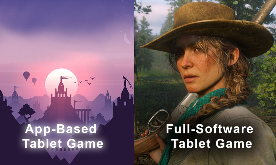 Standalone tablet graphics comparison