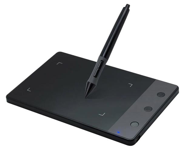 Huion H420 external drawing pad for laptop