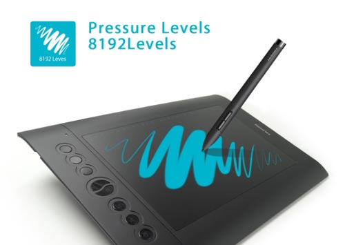 huion h610 pro graphics drawing pen tablet pen pressure
