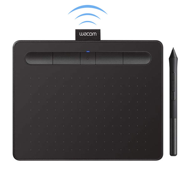 Wireless Wacom Intuos drawing tablet