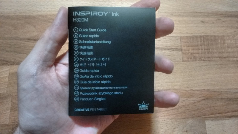 Inspiroy Ink instructions.