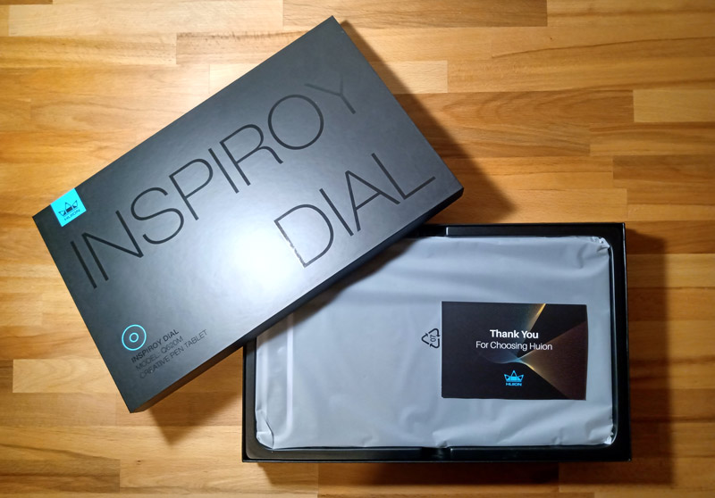 Inspiroy Dial opened box