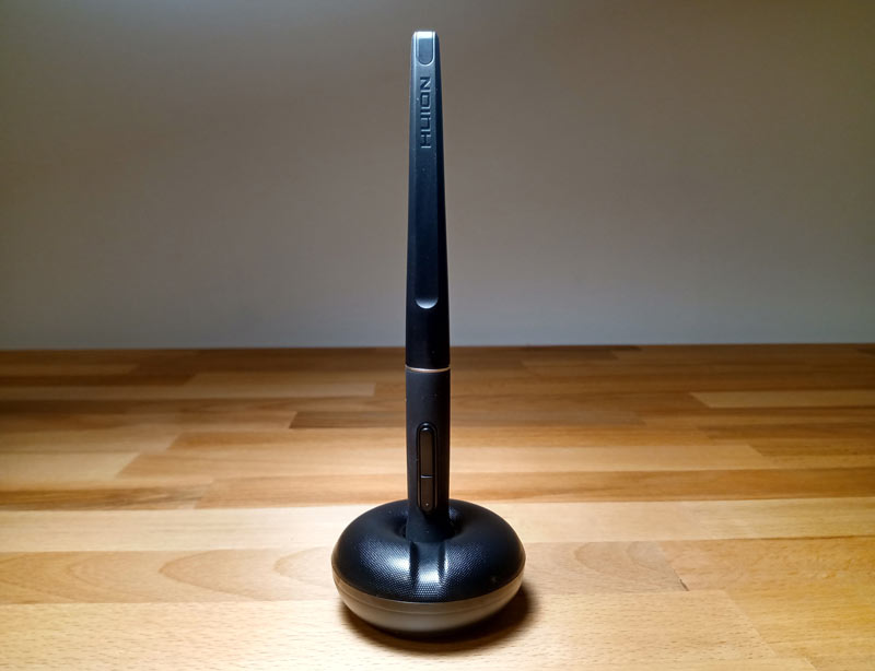 Inspiroy Dial pen stand vertical stylus